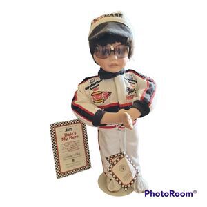Rare Collectors Porcelain DollDale Earnhardt Sr 13" - RH#13